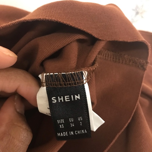 Shein brown top - Picture 4 of 4